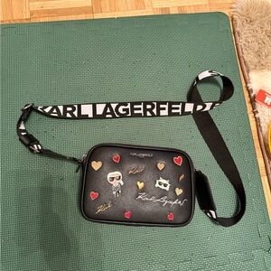Karl Lagerfeld Paris Maybelle Crossbody With Cate Pins